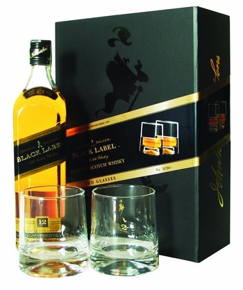 Johnnie Walker Black label + sklo 0,7l